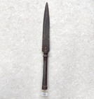 18c Antique Mythological Animal Face Rare Spear Head Old Collectible 14 2  Sp187