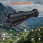 Thermal Imaging Monocular Handheld Night Vision Goggles Ai 384x288 8x Zoom 12  m