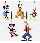 Rare Disney Parks Mickey And Friends Figural Holiday Ornament Set New With Box
