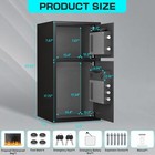 6 0 Cu Ft Extra Large Fingerprint Home Safe Box Double Door   Deposit Slot