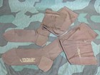 Vintage 1940s German Monika Seamed Stockings Size 10 Wwii Artificial Silk Seam