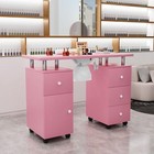Modern Nail Table W storage Drawer  Manicure Nail Table Station W dust Collector