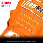 Nwt Franklin Cfx Pro Chrome Youth Batting Gloves Orange Size Medium