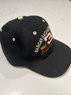 Vintage Dale Earnhardt Hat Adjustable Black  3 Embroidered Nascar Racing Champ