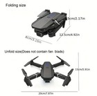 Rc Drone With 4k Hd Dual Camera Wifi Fpv Foldable Quadcopter Aircraft