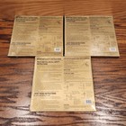 3 Vintage Golden Sleigh 50 Colored Tulip Flower Christmas Tree String Light Sets