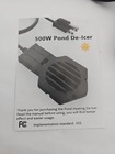 500w Pond Heater  Stock Tank Heater   Submersible Water Heater For Livestock Aut