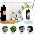 Small Aquarium Sponge Filter For Betta Shrimp Fry  Quiet Bio Filter 2   5 Gallons