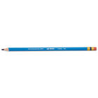 Prismacolor Col-erase Pencil W eraser Blue Lead barrel Dozen 20044