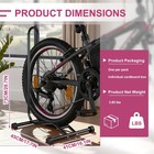 Bike Floor L Parking Stand Mountain Bicycle Display Rack Storage Holder Us