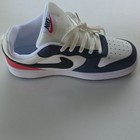 Nike Court Borough Low 2 Unisex Kids Lace-up Sneakers White blue black red 8 5