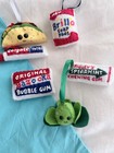 Lucy Sparrow  Nyc Felt Bagels Pop Up Canvas Tote Bag   6 Felt Sculptures