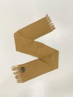 Vintage Loro Piana Cashmere Scarf 100  Camel Brown Made In Italy Fringe