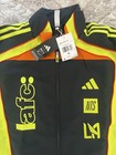 Adidas Lafc Mls Full Zip Jacket Size M Black Yellow Orange Officially Licensed