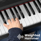 88 Keys Weighted Digital Piano Hammer Action Keyboard With Pedal  Stand  Bench