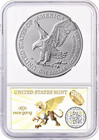 2025  p   ms70  American Silver Eagle  1 Ase Ngc Fdoi - Eagle Privy     