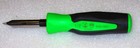  new  Snap-on Sgd155 Large Marine Aircraft Flat Slotted Plug Screwdriver  green 