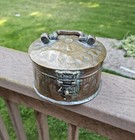 Antique Indian Copper Tinned Box