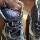 Vans Sk8-hi Zip Kids Shoes Sz 1 5 Gunmetal Gray Glitter Suede Sneakers