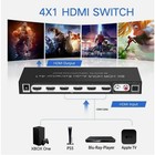 8k Hdr Audio Extractor 4x1 Hdr Switch Hdmi Switcher Video Converter Hdmi Switch