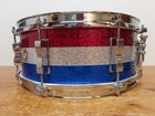 1968 Ludwig Jazz Festival Snare Drum 5 5x14 3ply Shell P83 Resacote White Custom
