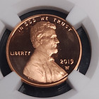 2019 W First  w  Mint Mark Lincoln Cent Ngc Pf69 Rd Ultra Cameo