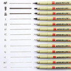 1set Manga Art Marker Needle Pen Sketch Hook Line Drawing Pens - New