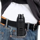 Tactical Flashlight Holster Duty Belt Pouch Rotatable Clip 360 Degree Holder