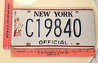 License Plate Single  official  Plate Iconic New York From 80s To 90s