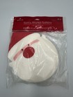 Vtg Nos Hallmark Santa Head   Christmas Tree Shaped  Paper Beverage Napkins