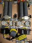 Hopper Built Am Rf Power Amplifier 12v W fan Coax Rf In out Blue black