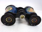 Vintage Souvenir Keene Nh Binoculars Toy Field Glasses Blue Faux Mother Of Pearl