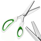 9  Pinking Shears Zig Zag Scissors For Fabric Sewing Crafting Dressmaking Tool