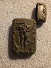 Antique American Art Nouveau Match Safe Vesta Case Matchbox