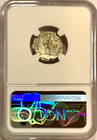 198-217 Ad Caracalla   Mars Ancient Roman Silver Denarius Coin Ngc Choice Au