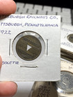 1922 Pittsburgh Railways Co  Transit Token