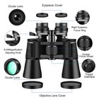 180x100 High Power Binoculars Day low Night Vision Waterproof Us Stock