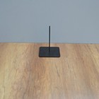 8  High Metal Display Rod Stand For Tribal Art   Other Art Objects - 5x6  Base