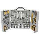 205 Pcs Tool Set Mechanics Tool Kit Wrenches Socket Hand Tool Set  W  Grey Case