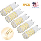 5 10pcs G9 7w Led Corn Bulb Lamp 6000k 2835 51-smd Daylight Home Decor Light