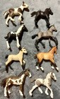 Schleich Horse Models Assorted Lot Of 8 Foal Figurines Free Shipping  2