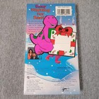 Barney Waiting For Santa Vhs Tape 1992 Christmas Movie New Sealed W  Ornament