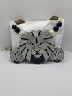 Vintage Lee Sands Beaded Lion Mother Of Pearl Inlay Necklace   Matching Earrings