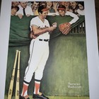 Norman Rockwell Baseball Great Brooks Robinson Poster Print 16 X 20 
