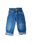 Rare Vintage 70s Levi   s Big E Dark Wash Infant Kids Selvedge Jeans 302- 20x16