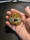 Vtg Estee Lauder Lucidity Glitter Bugs Bee Compact Missing Rhinestones   Powder 