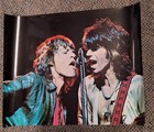 Rolling Stones Mick Jagger   Keith Richards On Stage Poster 28x22