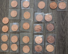 Lot Of 28 - 1oz Copper 999 Fine Rounds Random Mint   Arts Invest Now