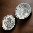Egypt Lot  5 Piastres  1967    10 Piastres  1972    Xf Grade   Hawk   Eagle Set