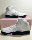  Stunning Air Jordan 5 Retro White Medium Soft Pink Hq7978-102 Men Us 11